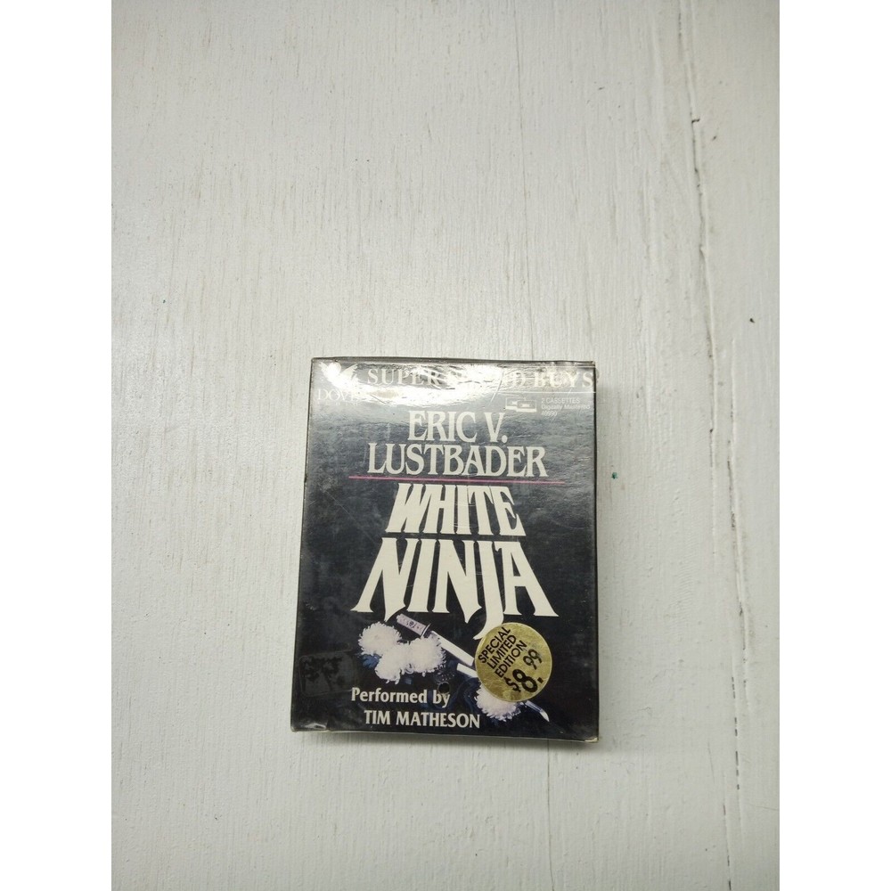 White Ninja Eric V. Lustbader Super Sounds Buys Dove Audio Cassette Tapes - New